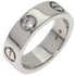 Band Ring Platinum With Diamond