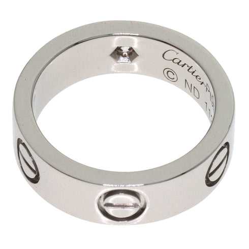 Band Ring Platinum With Diamond