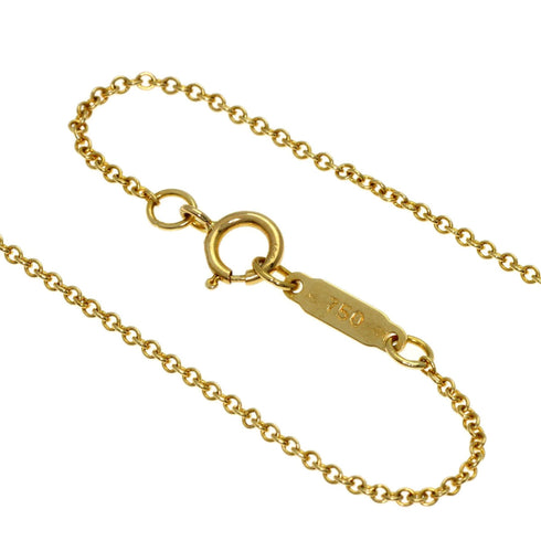 Cross Pendant Necklace 18K Yellow Gold Large with Diamond