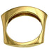 Square Diamond Ring 18K Yellow Gold