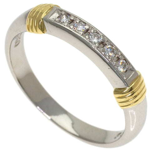 Ring Platinum and 18K Yellow Gold With Diamond