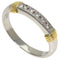 Ring Platinum and 18K Yellow Gold With Diamond