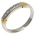 Ring Platinum and 18K Yellow Gold With Diamond