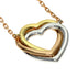 Trinity Pendant Necklace 18K Tricolor Gold