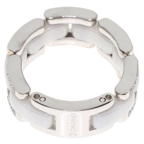 Ring Ceramic and 18K White Gold