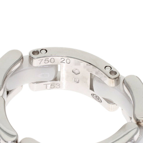 Ring Ceramic and 18K White Gold
