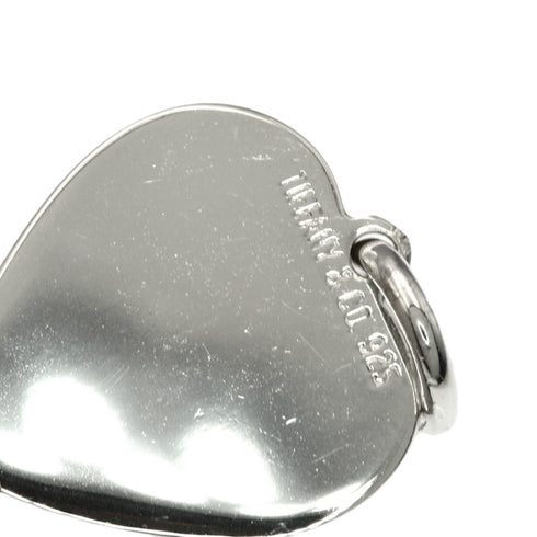Double Heart Pendant Necklace Sterling Silver