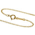 Pendant Necklace 18K Yellow Gold