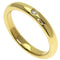 Stacking Band Ring 18K Yellow Gold with Diamond