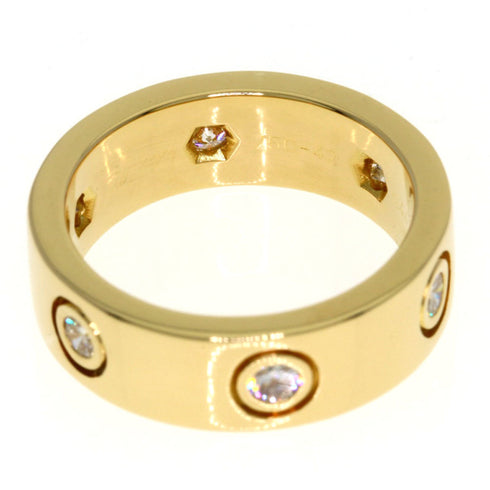 Ring 18K Yellow Gold With Diamond