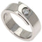 Anniversary 1P Ring 18K White Gold with Diamond