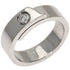 Anniversary 1P Ring 18K White Gold with Diamond
