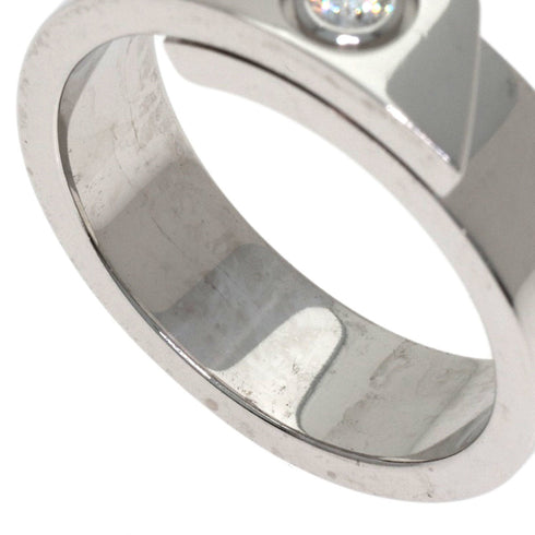 Anniversary 1P Ring 18K White Gold with Diamond