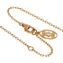 Damour Saphir Léger Pendant Necklace 18K Rose Gold with Sapphire