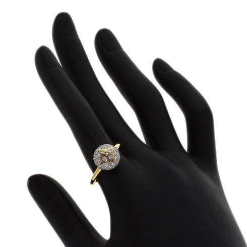 Band Ring 18K Yellow Gold and Diamond