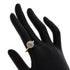 Band Ring 18K Yellow Gold and Diamond