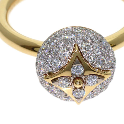 Band Ring 18K Yellow Gold and Diamond