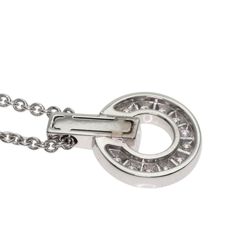 Pendant Necklace 18K White Gold with Diamond