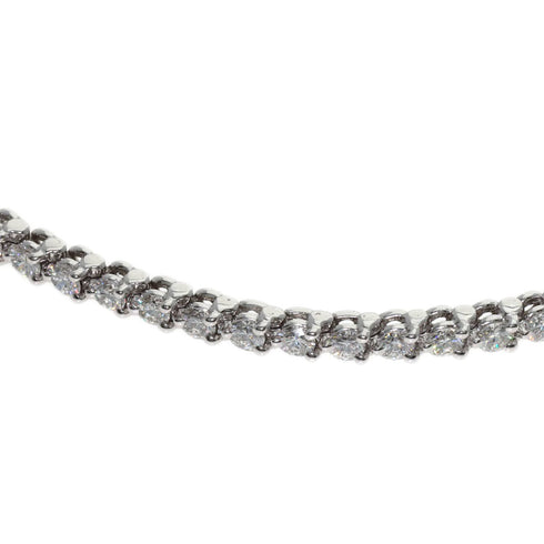 Tennis Bracelet Platinum with Diamond