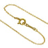 Kiss Pendant Necklace 18K Yellow Gold