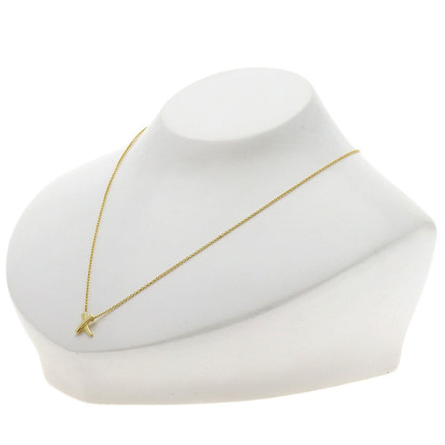 Kiss Pendant Necklace 18K Yellow Gold