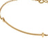 T Smile Pendant Necklace 18K Rose Gold