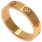 Love Ring 18K Rose Gold with Diamond