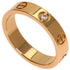 Love Ring 18K Rose Gold with Diamond