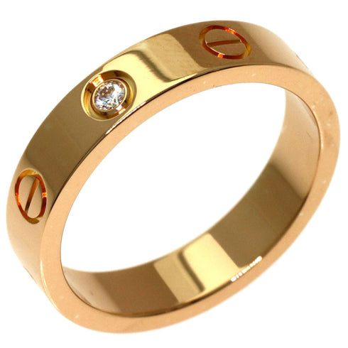 Love Ring 18K Rose Gold with Diamond