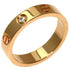 Love Ring 18K Rose Gold with Diamond
