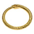 Ouroboros Half Diamond Ring 18K Yellow Gold with Diamond