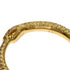 Ouroboros Half Diamond Ring 18K Yellow Gold with Diamond