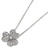 Frivole Pendant Necklace 18K White Gold with Diamond Small
