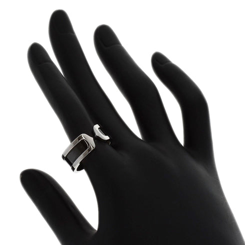 C2 Ring 18K White Gold