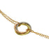 Trinity Bracelet 18K Tricolor Gold