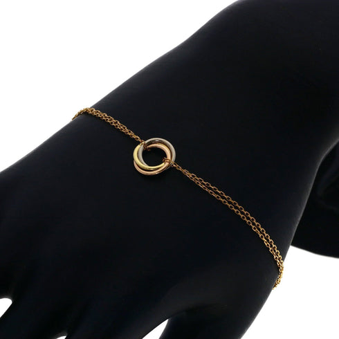 Trinity Bracelet 18K Tricolor Gold
