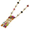 Allegra Pendant Necklace 18K Yellow Gold with Amethyst Citrine Color Stone Diamond Pearl Peridot Topaz Tourmal