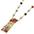Allegra Pendant Necklace 18K Yellow Gold with Amethyst Citrine Color Stone Diamond Pearl Peridot Topaz Tourmal