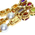 Allegra Pendant Necklace 18K Yellow Gold with Amethyst Citrine Color Stone Diamond Pearl Peridot Topaz Tourmal