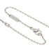 Vintage Alhambra Pendant Necklace 18K White Gold