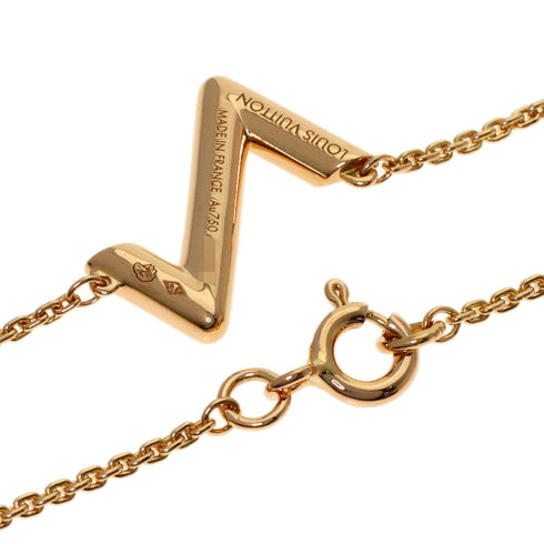 Up Side Down Pendant Necklace 18K Rose Gold