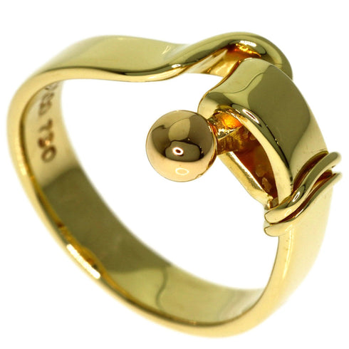 Hook Eye Ring 18K Yellow Gold