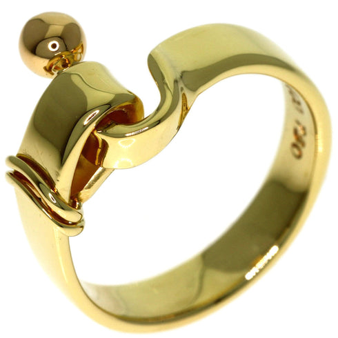 Hook Eye Ring 18K Yellow Gold