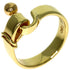 Hook Eye Ring 18K Yellow Gold