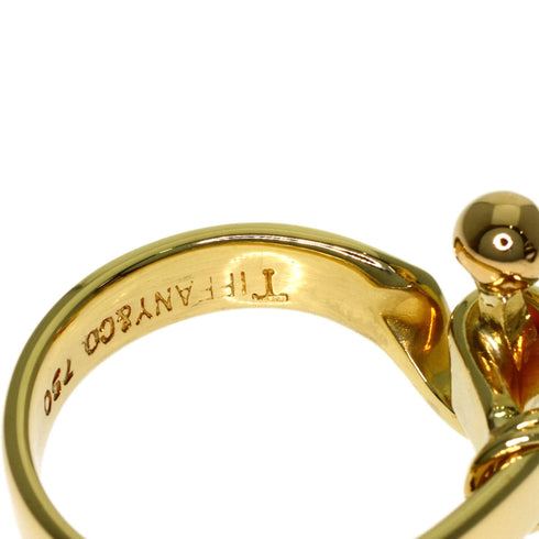 Hook Eye Ring 18K Yellow Gold