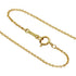 Open Heart Pendant Necklace 18K Yellow Gold 18.2mm