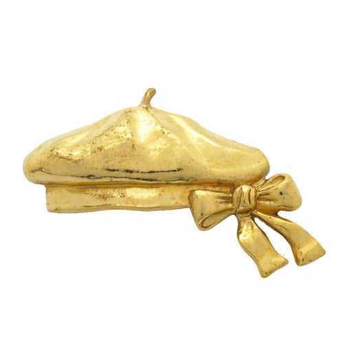 Brooch Gold-Tone Metal