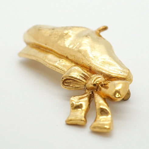 Brooch Gold-Tone Metal