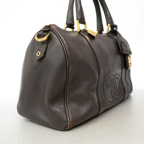 Vintage Timeless Boston Bag Caviar Medium