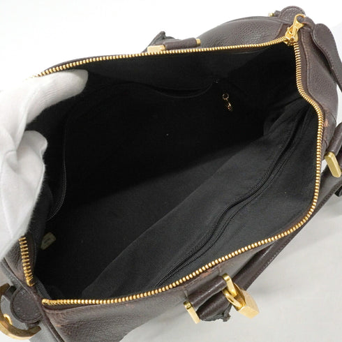 Vintage Timeless Boston Bag Caviar Medium
